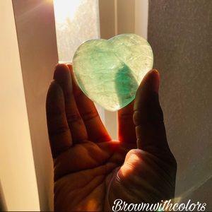 Fluorite Heart